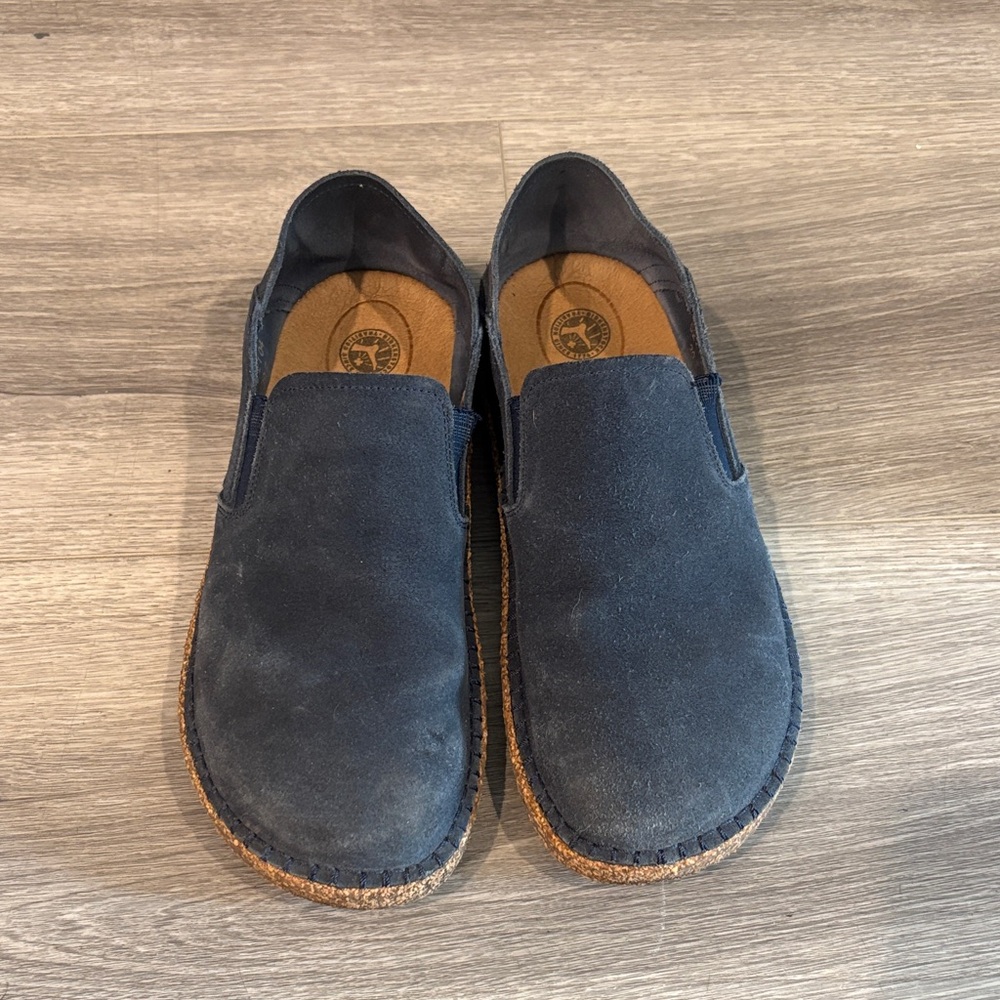 Birkenstock blue suede 39